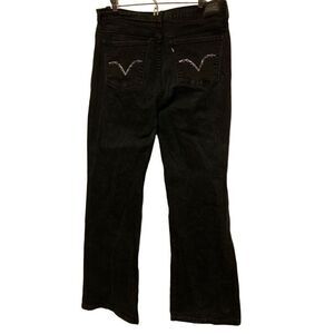 Levi’s Perfectly Slimming 512 Size 16 Black Bootcut Jeans-See Measurements